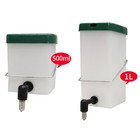 Rabbit Water Feeder Leakage Proof Automatic Drop Resistant Stainless Steel