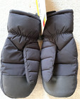 Lol   Puffer Mittens Black Size S m Warm Lightweight Winter Gloves New W  Tags