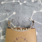 Bridal Princess Crystal Tiara Wedding Crown Veil Hair Accessory Silver New In Bx