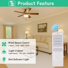 Corebay Ceiling Fan Remote Control For Harbor Breeze  Replacement For A25-tx001-