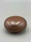 Antique Chinese Brown Zijin Glaze Porcelain Seal Paste Ink Box  Guangxu Mark