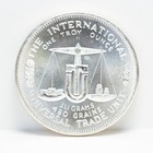 1970  s Hoffman   Hoffman Eagle International Troy Ounce 1 Oz 999 Silver Round