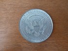 Novelty Oversized 3-inch 1964 U s  Kennedy Half Dollar Metal Coin
