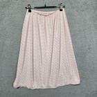 Warners Bright Stripes Pink Half Slip Vintage Size Medium