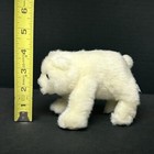 Russ 4998 Vintage Mini Baby Polar Bear Teddy Bean Bag Plush Stuffed Animal