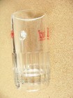 Anheuser Busch Budweiser Bud King Of Beers Glass Handled Cup Mug Tankard
