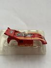 Aurora Afx  Porsche 510k Slot Car - Red - Body Only - Shaved Front Spoiler 