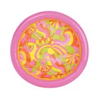 Inflatable Round 2-ring Pool  Retro Swirl  65    Kids 6    Adult