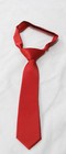 Jacob Alexander Baby s Pre-tied Solid Color Hook And Loop Tie Rh7 Red 8  Nwt