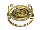 Duncan Phyfe Furniture Drawer Pulls Brass Sunburst Hepplewhite Style