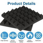1 X1 X2 In  Sound Echo Absorbing Panels With Doubleside Adhesive For Recording S