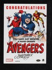 2015 Marvel The Avengers  Silver Age Sketchafex 1 1 Scarlet Witch Sketch P1l