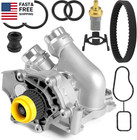 Aluminum Water Pump With Belt Kit Fit For Audi Vw 2 0t For Audi A3 A4 A5 A6 Q3 Q