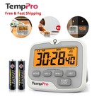 Large Lcd Digital Kitchen Cooking Timer Count-down up Clock Loud Alarm Magnetic