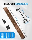 Strich Guitar Stand Rack-bundle 5 Adjustable- Aluminum Metal Wall Mount Hangers