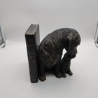 Vintage Sandicast 7  Golden Retriever Figurine Dog Puppy Bookend Collectible Usa