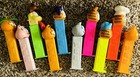Lot Of 10 Garfield   Friends Vintage Pez Dispensers