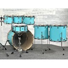 Yamaha Stage Custom Birch 7pc Drum Set 22 8 10 12 14 16 14 Matte Surf Green