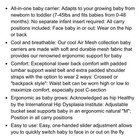 Ergobaby Omni 360 All-position Baby Carrier For Newborn To Toddler Grey Euc