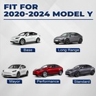 Spoiler Fit For 2020-2024 Tesla Model Y   Carbon Fiber Oem-style Rear Wing      