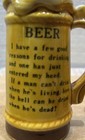 Vintage Beer Mug Salt And Pepper Shakers Collectible 