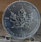 Canada 2012 Maple Leaf 5 Dollars Silver 9999 Coin  Queen Elizabeth Ii K-65