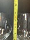 Set Of 2 Riedel    o    Stemless Wine Glasses  4 75    Tall 3 75    Widest Red Wine