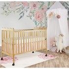 Dream On Me Classic 3 In 1 Convertible Stationary Side  Natural