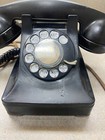 Vintage Bell System Western Electric Telephone 1950s Black For Parts Or Repair
