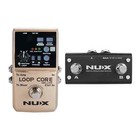 Nux Loop Core Deluxe Guitar Looper Pedal  With Nmp-2 Footswitch  8 Hours With Un