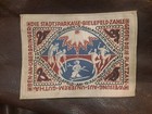 Silk Money  Rare  1921 Germany Bielefeld 25 Mark banknote Ww1 ww2  Scarce 