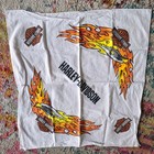 Vintage Lot Of 4 Harley Davidson Bandanas 