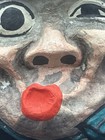 Japanese Hyottoko Hariko Paper Mache Mask