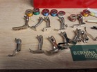 Bernina Record 830 Sewing Machine Accessories Box 9 Feet Bobbins Loop   More