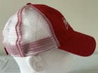 Budweiser Beer Hat Cap Logo Red Mesh Back Stapback Adjustable Osfm