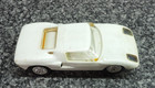 Vintage 1960 s Aurora K b Ford Gt Slot Car 1 32nd White Running Complete
