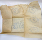 1947 Simplicity Pattern 7275 Embroidery Transfer Heart Border And Motif Iron On