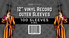 100 Clear Lp Outer Sleeves 3 Mil High Quality Vinyl Record Album Covers