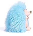 New Fao Schwarz Sparklers Blue Hedgehog Plush Stuffed Animal Nwt