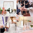 Unity Wedding Candles Set With Holders Ceremony Decor