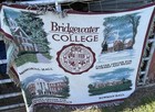 Bridgewater College Tapestry Throw Blanket Afghan College Campus