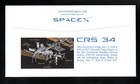 Spacex Crs-34 Cargo Dragon Arrives At Iss - Hou - Spacestamps1