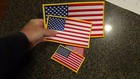 Embroidered American Flag Patches Choose Small Medium Large Usa Iron On