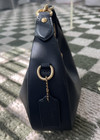 Nwot Coach Jonie Bag 22 Black With Brass Hardware