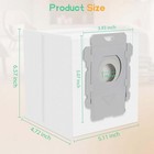 6 Pack Vacuum Bags For Irobot Roomba I3  I4  I5  I6  I7  I8  S9  Us