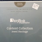 Story Book Creator Plus  Digital Embellishment Kit -jewel Heritage  Cd
