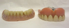 Vtg Set Of Dentures Upper   Lower False Teeth For Display