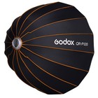 Godox Quick Release Parabolic Softbox Qr-p120 47 2 Inch   120cm With Honeycomb G