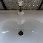 Antique 1926 Standard Sanitary Pedestal Sink  Complete   Working W  Copper Stpr