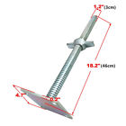 4pcs Adjustable Leveling Jacks 18  Scaffolding Solid Screw Jack With Base Plate 